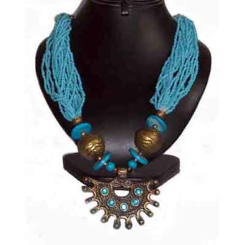 Fancy Necklace With Pendant - 6